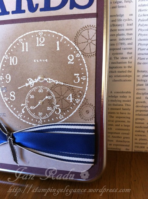 CARDS tin - the details