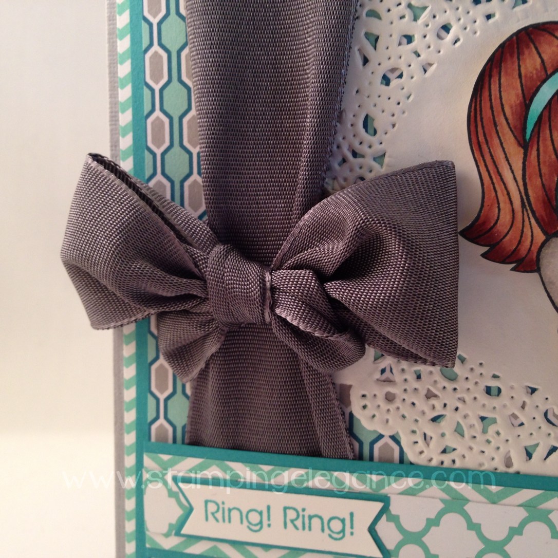 Telephone Marci Tucked Bow